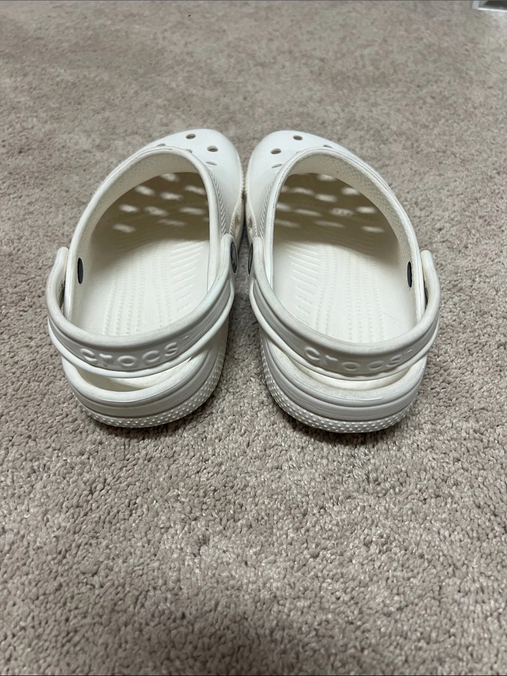 White crocs
